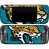 NFL Jacksonville Jaguars Large Logo Steam Deck Handheld Gaming Computer Skin